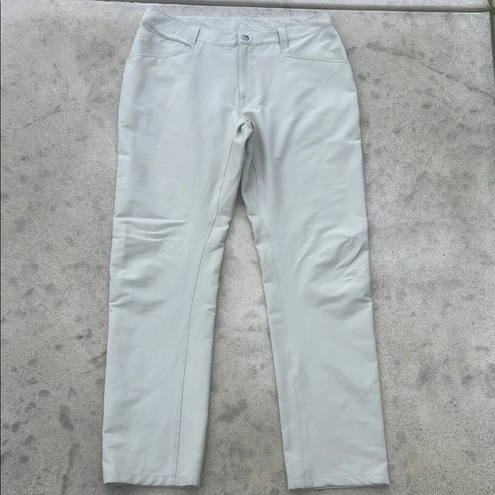 The North Face Men's Beige Tan Khaki Nylon Pants Size 34